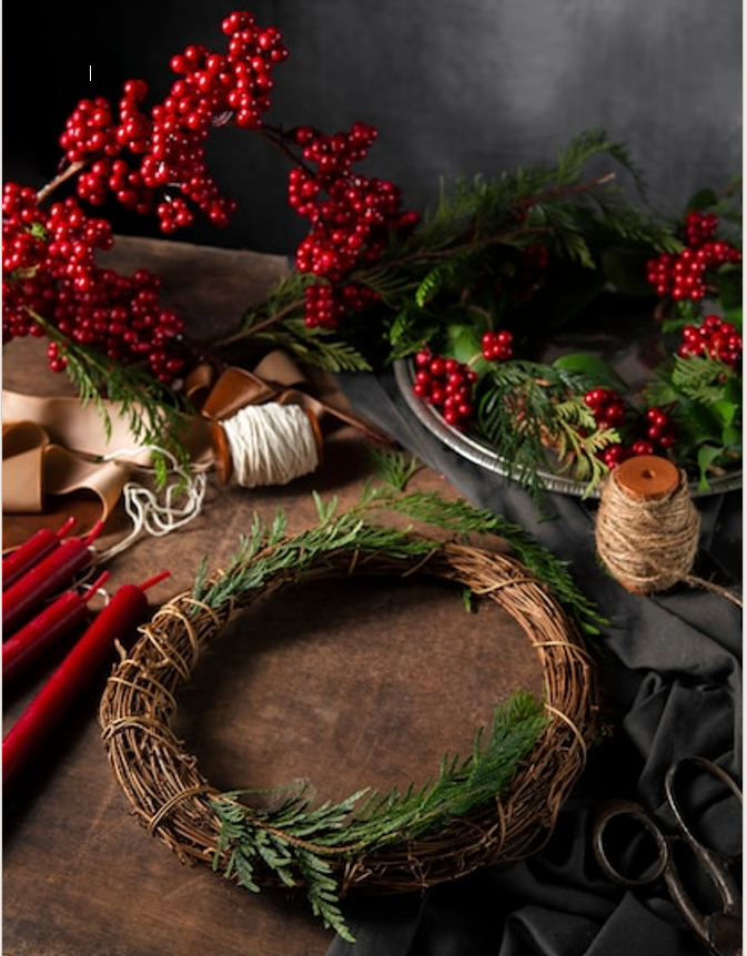 Zdobení adventních věnců