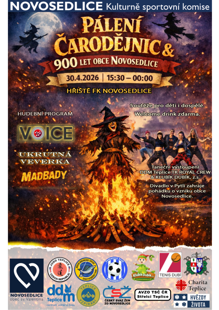 Pálení čarodějnic v Novosedlicích