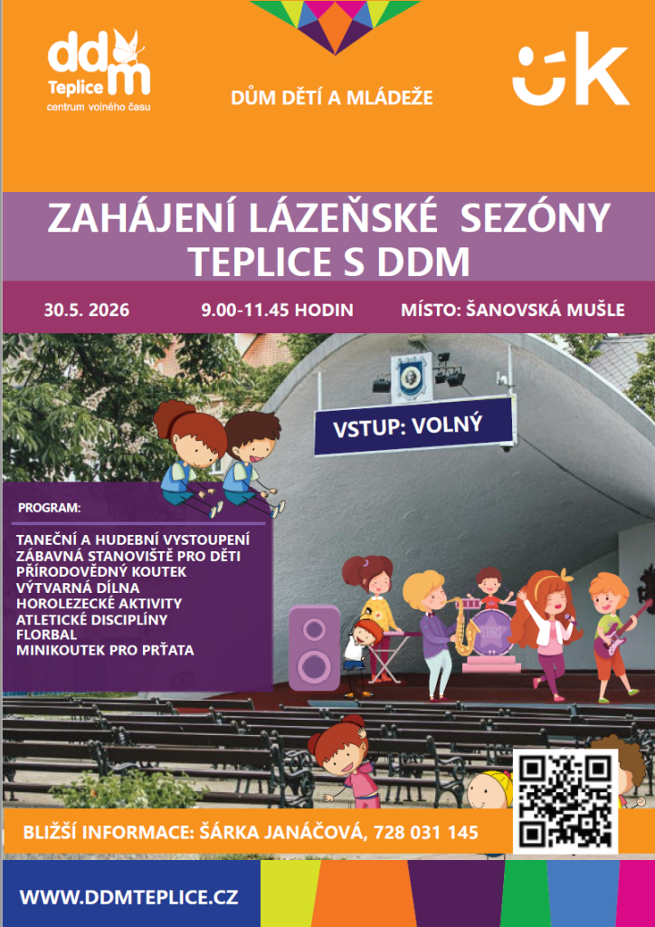 Zahájení Lázeňské sezóny Teplice s DDM