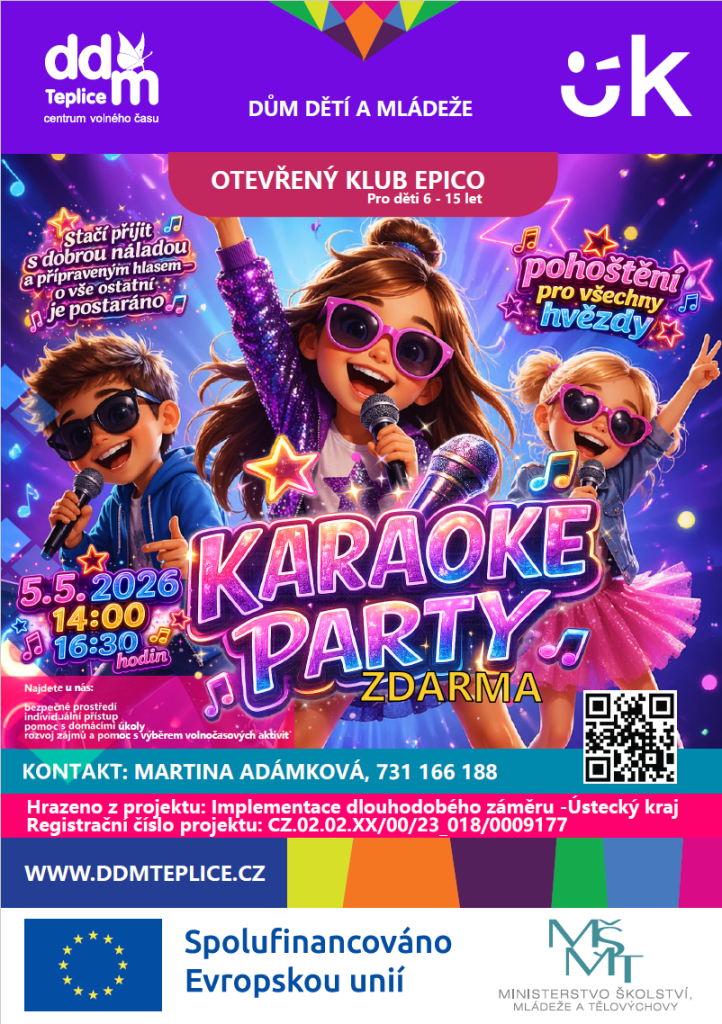 Karaoke party - otevřený klub Epico