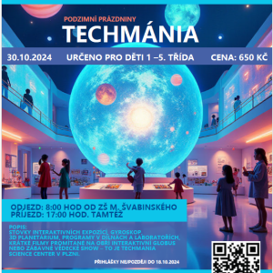 Techmania - podzimní prázdniny