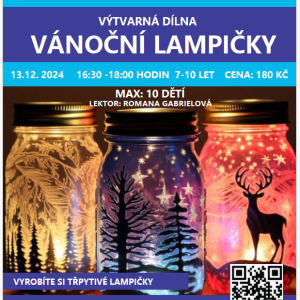 Výtvarná dílna - Vánoční lampičky