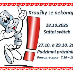 Provoz recepce - podzimky