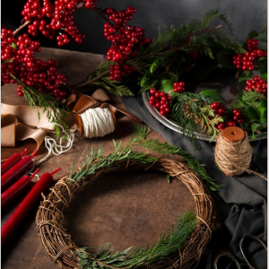 Zdobení adventních věnců